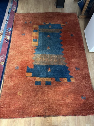 Teppich vintage gabbeh - teppich,