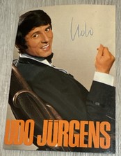 Autogrammkarte Udo Jürgens
