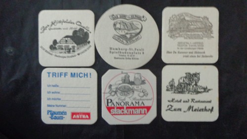 Bierdeckel bavaria pauli - bierdeckel, st.