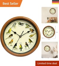 Vogeluhr mit stimmungsvollem