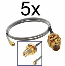 5xPigtail U.FL/IPX zu