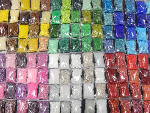 100 paket rocailles perlen - 100, set