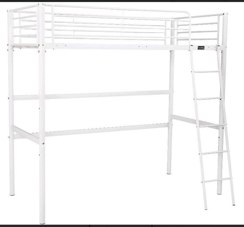 Stilvolles metall hochbett - stilvolles, 140
