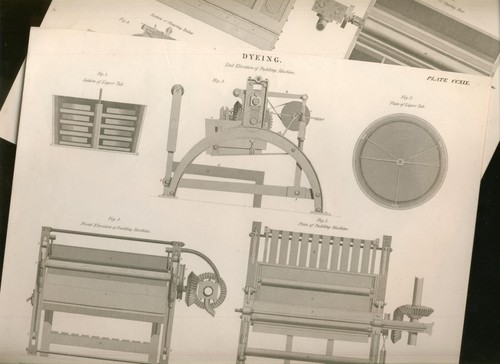 Textil färbe maschinen alte - textil,