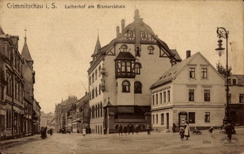 Crimmitschau sachsen - ak, in