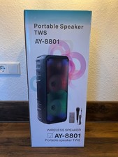 Tragbare soundbox 8801 mit - tragbare,