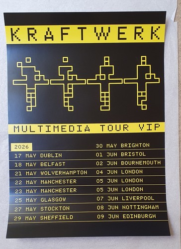 Kraftwerk vip multimedia tour - vip,