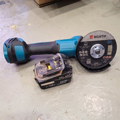 Makita akku winkelschleifer - makita, akku-winkelschleifer