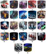 Formula One F1 Autos Lampenschirme Decken Lampen Tisch & Anhänger Farbtöne
