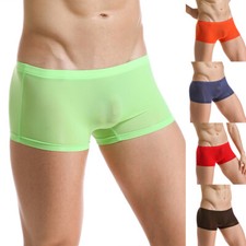 Männer Eis Seide Slip Shorts
