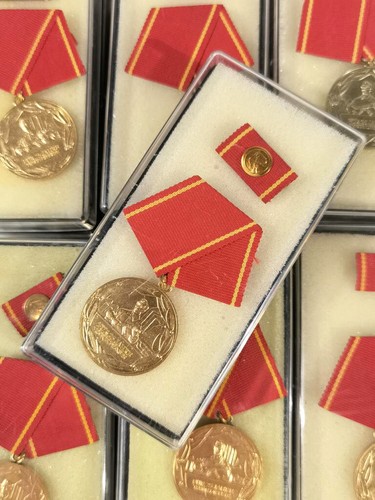 Ddr medaille für jahre - für, 25