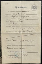 Heimatschein Königreich