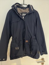 Jack Wolfskin Texapore Damen Jacke mit Kaputze Gr M Blau
