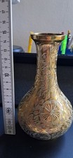 India Messing Vase, 15 cm