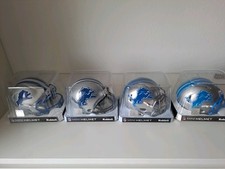NFL Detroit Lions MINI HELM SAMMLUNG von Riddell 