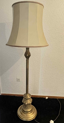 Jungendstil messing stehlampe - jungendstil,