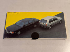 VAG VW / Audi Pokerspiel Kartenspiel mit VW Golf Cabrio,T3, Audi Ur-Quattro 1984