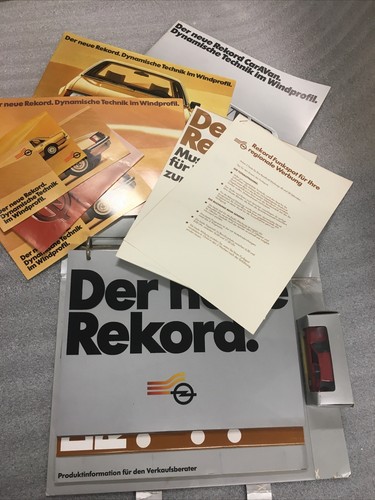 Opel rekord präsentations - rekord,