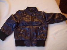 Leder jacke 122 metallic - leder, jacke,