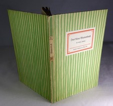 - IB - Insel-Bücherei 281/2 : Das kleine Blumenbuch / Blumen flowers / Grafik /