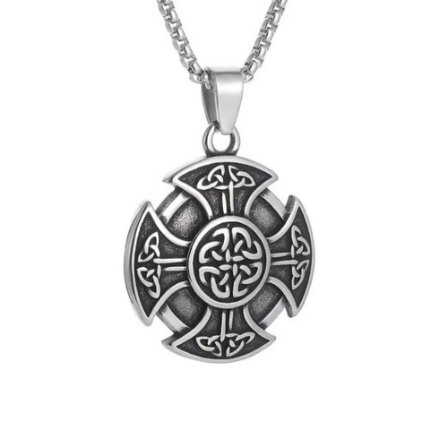 Keltisches sonnenkreuz kette - keltisches,
