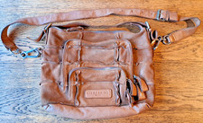Liebeskind Berlin * Handtasche, Umhängetasche, Tasche * braunes Leder Wildleder