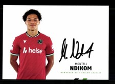 Montell Ndikom Autogrammkarte