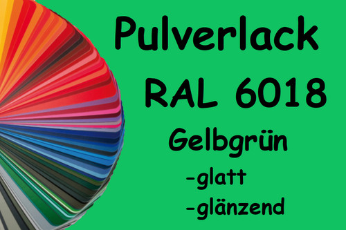 Pulverlack ral 6018 - 63,