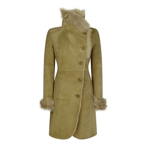 Damen echt lammfell - echt, jacke