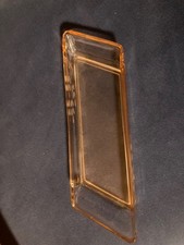 2 Schalen aus rose Pressglas