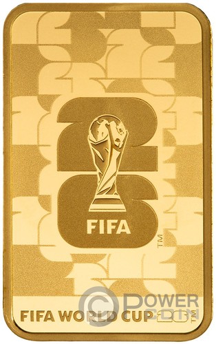 Fifa 5g goldbarren - 26,