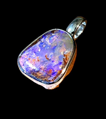 Boulder opal sterlingsilber - opal,