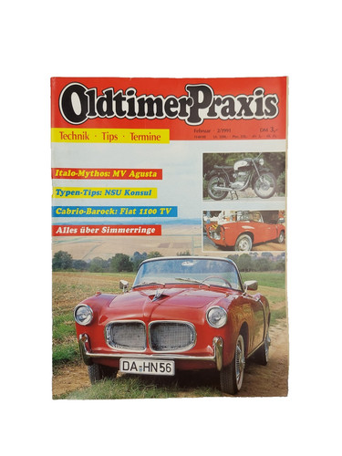 Oldtimer praxis von 1991 - oldtimer,