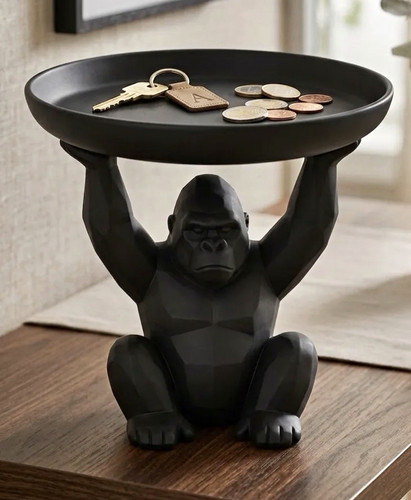 Gorilla dekofigur mit - gorilla,