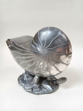 Antiker viktorianischer versilberter Nautilus Löffel Stövchen