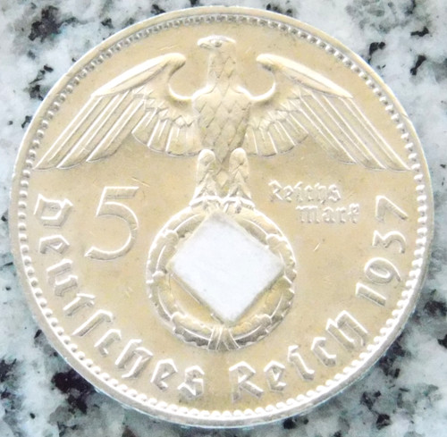 Reichsmark 1937 hindenburg - 1937, j