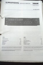 Service Manual-Anleitung für Grundig R 4200 MKII  ,ORIGINAL !!
