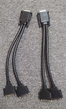 2x Matrox F16123-00 DUAL Link Kabel DMS-60 auf 2x DVI-I für 2 Monitore