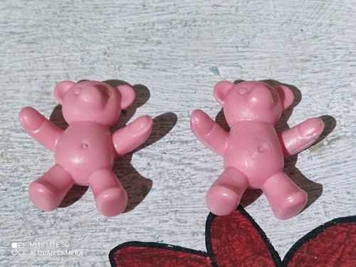 Playmobil teddybär rosa - x2,