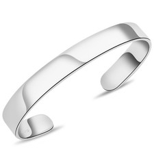 Armreif 10mm 925er silber - armreif,