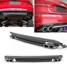 S5 RS5 look Diffusor Passend für AUDI A5 Coupe & Cabrio mit Standard Stoßstange 
