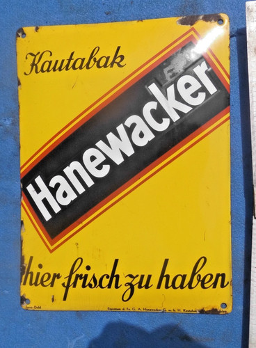 Hanewacker nordhausen kautabak - hanewacker,