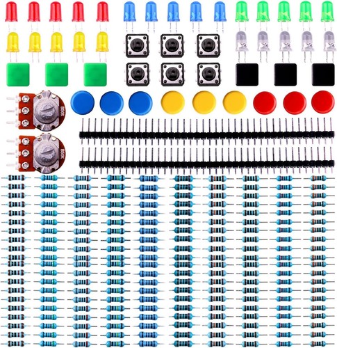 Elektronik komponenten set - komponenten,