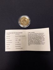 2 Münzen 1 DM Gedenkmünze