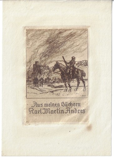 Otto ubbelohde exlibris für - ubbelohde:,