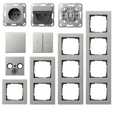 Gira E2 System 55 Edelstahl