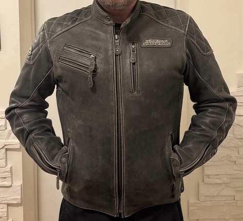 Harley davidson lederjacke - davidson,