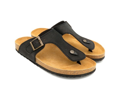 Herren pantoletten leder - pantoletten,