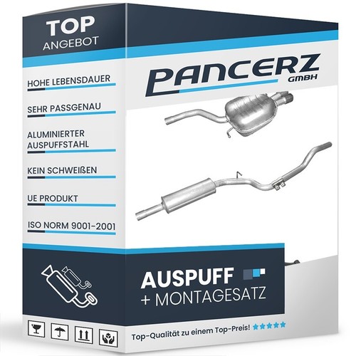 Auspuffanlage für passat - auspuffanlage,