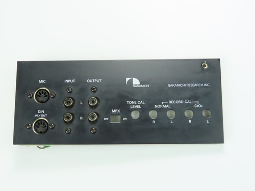 Nakamichi 1000 in out - >, rear